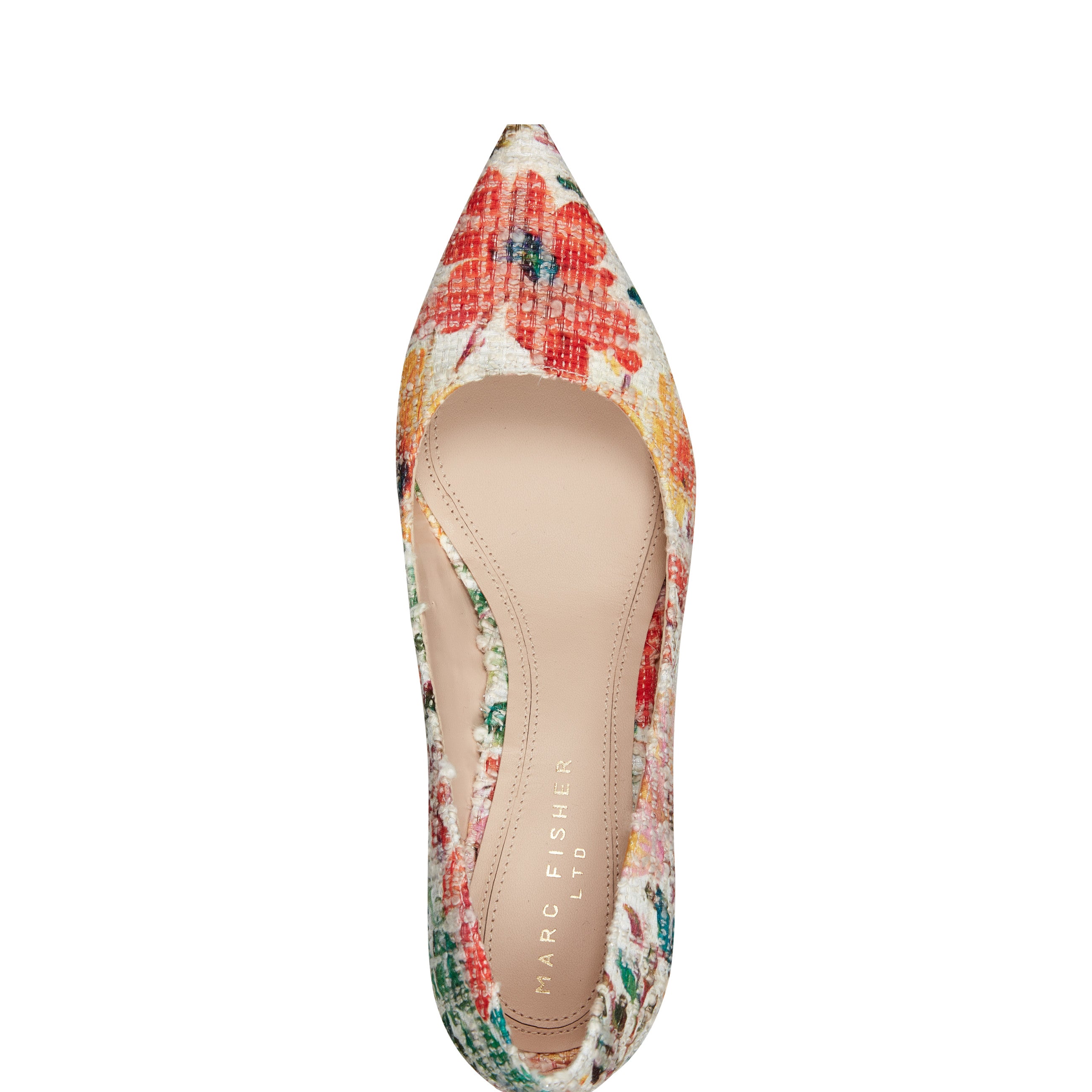 Zala Block Heel Pointy Toe Pump
