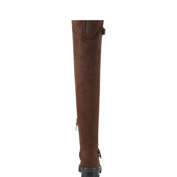 Benner leather over shop the knee boot