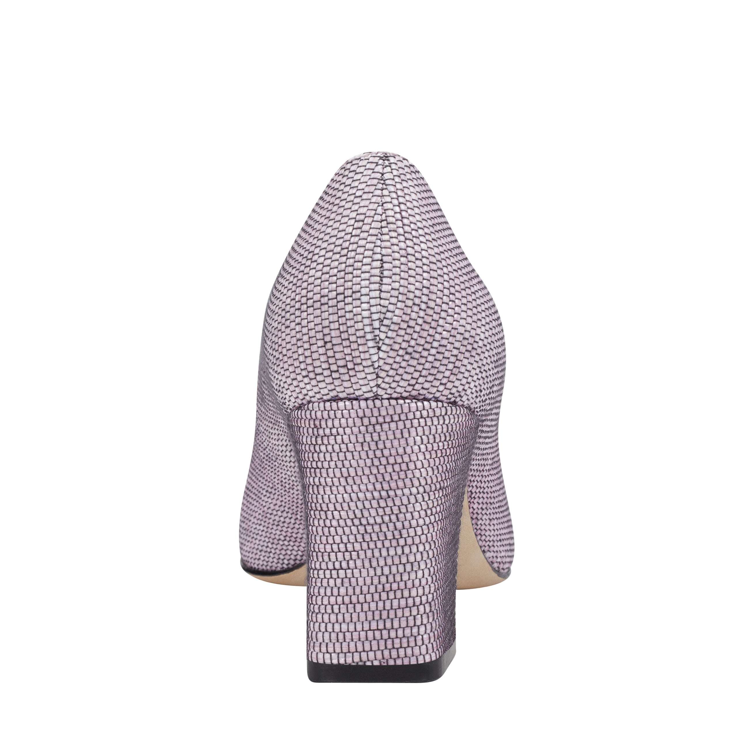 Zala Block Heel Pointy Toe Pump
