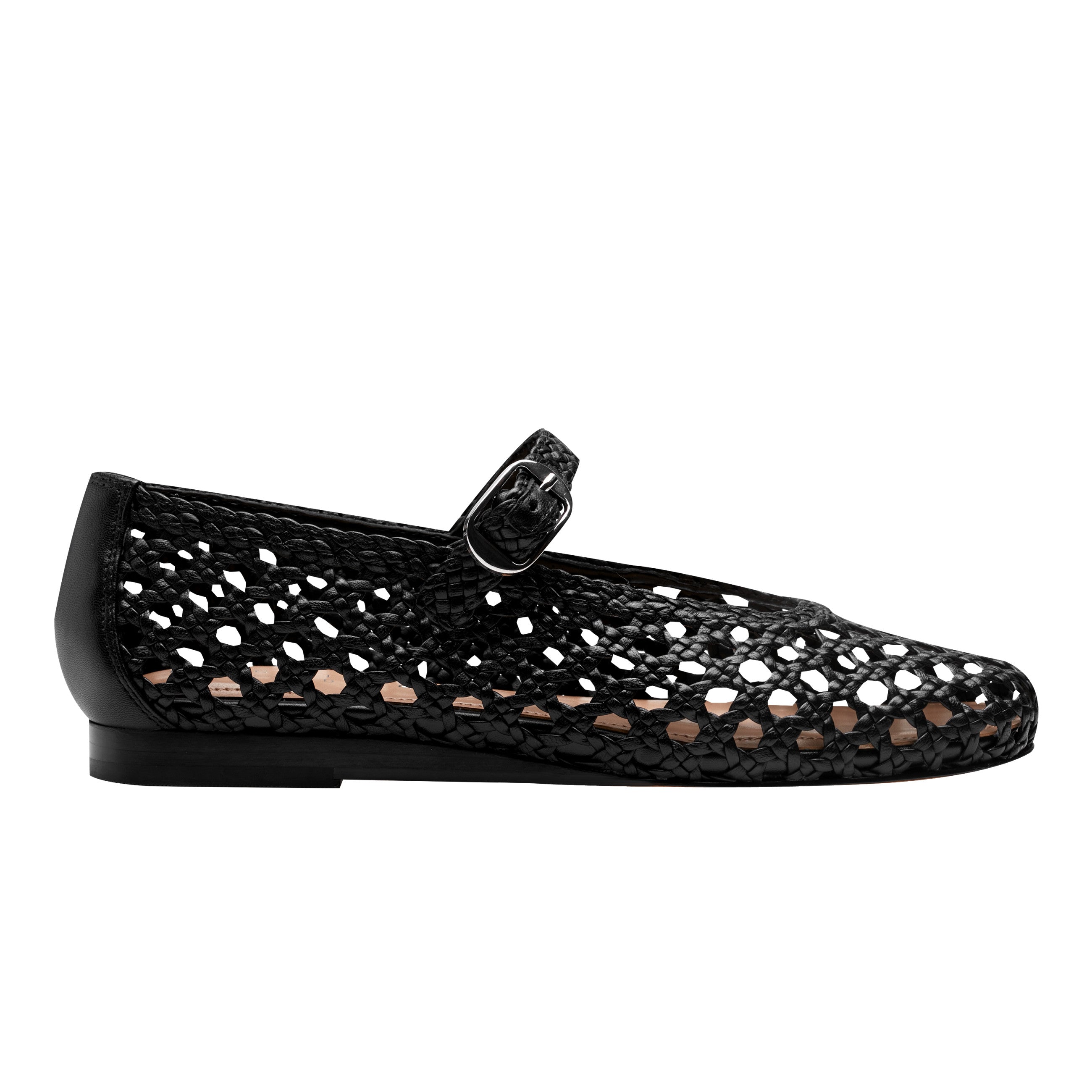 Evonna Woven Mary Jane Ballet Flat