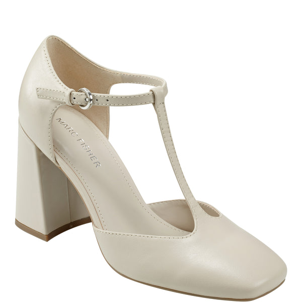 Cyrene Tapered Block Heel Dress Pumps - Marc Fisher Footwear