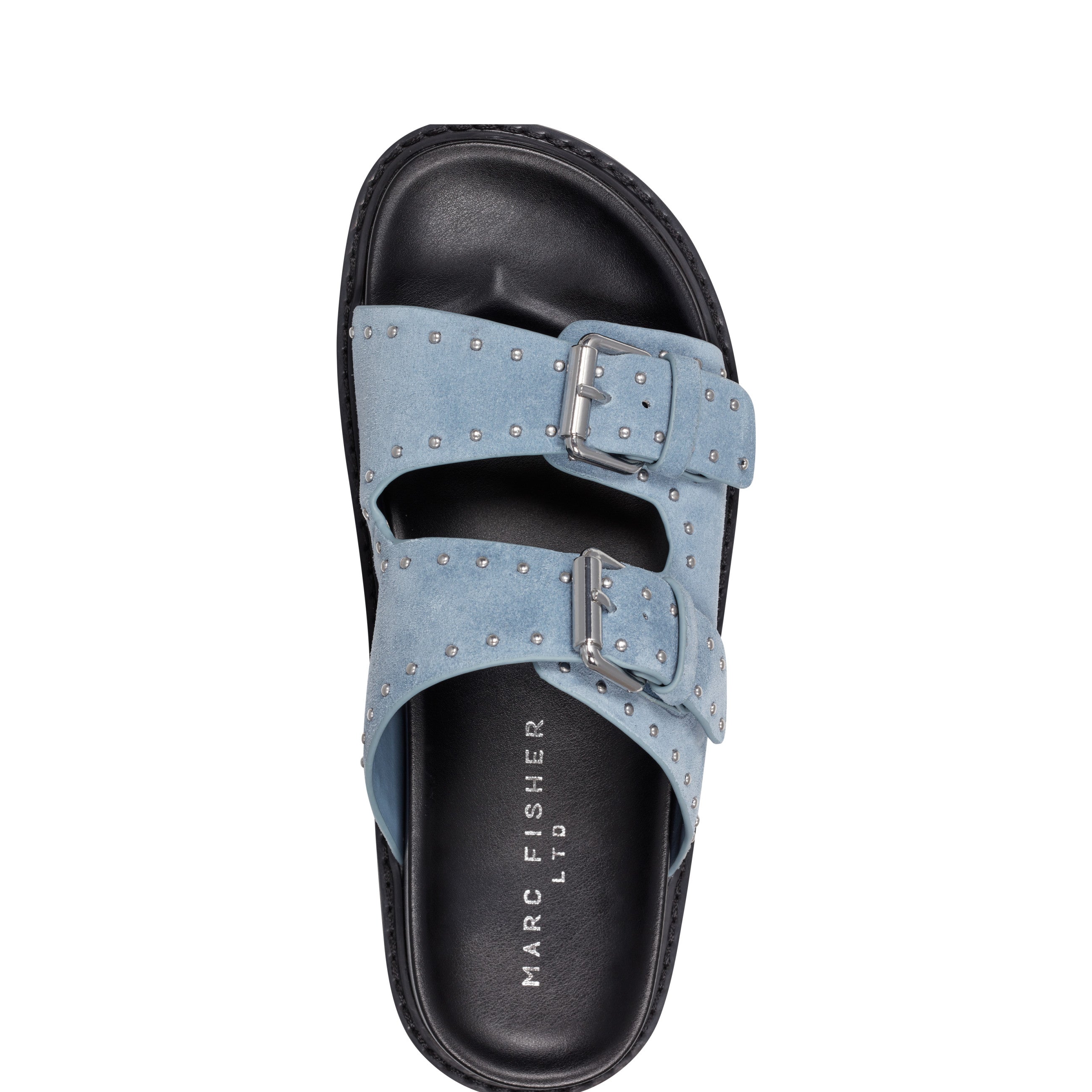 Agusta Studded Slide Sandal