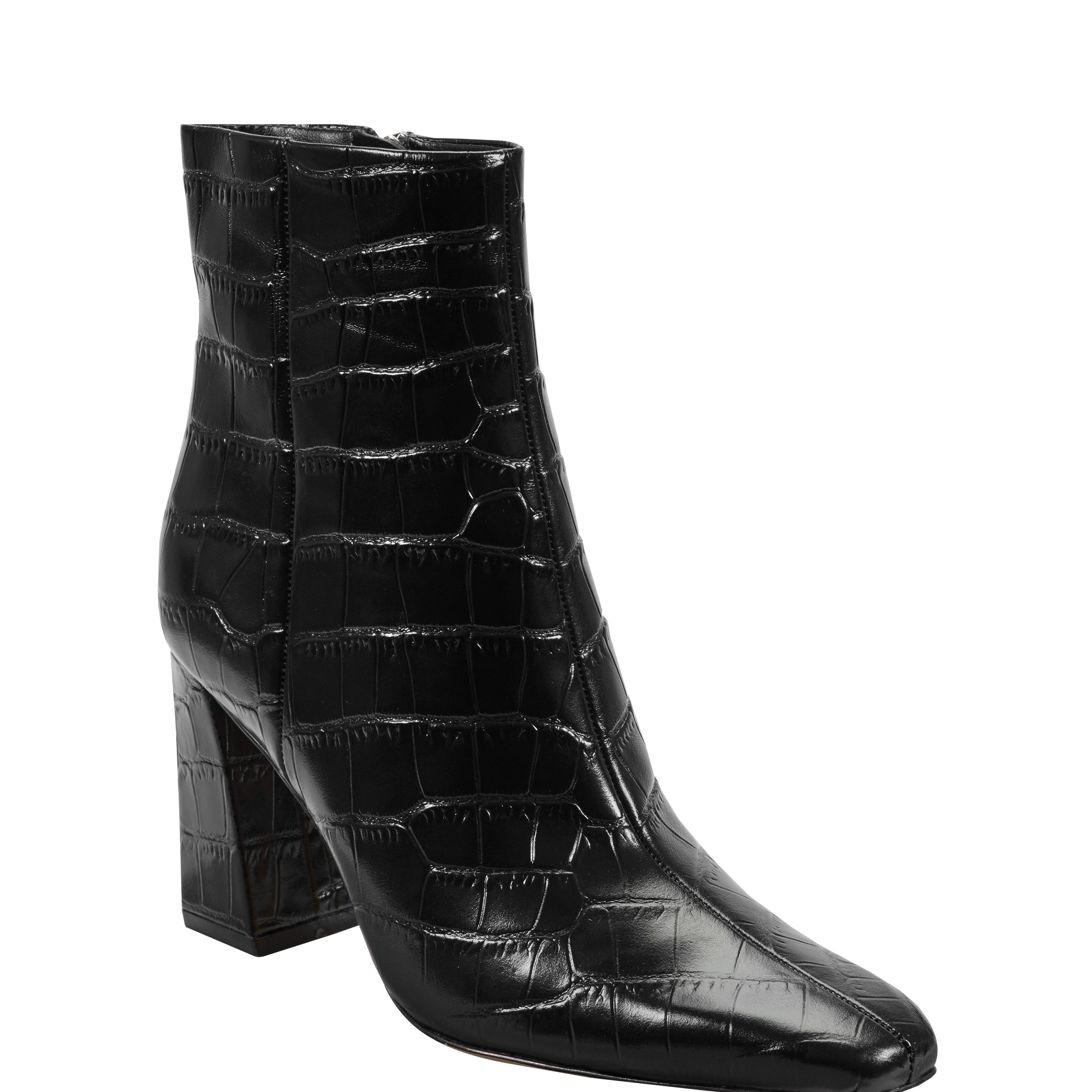 Novella Block Heel Ankle Bootie