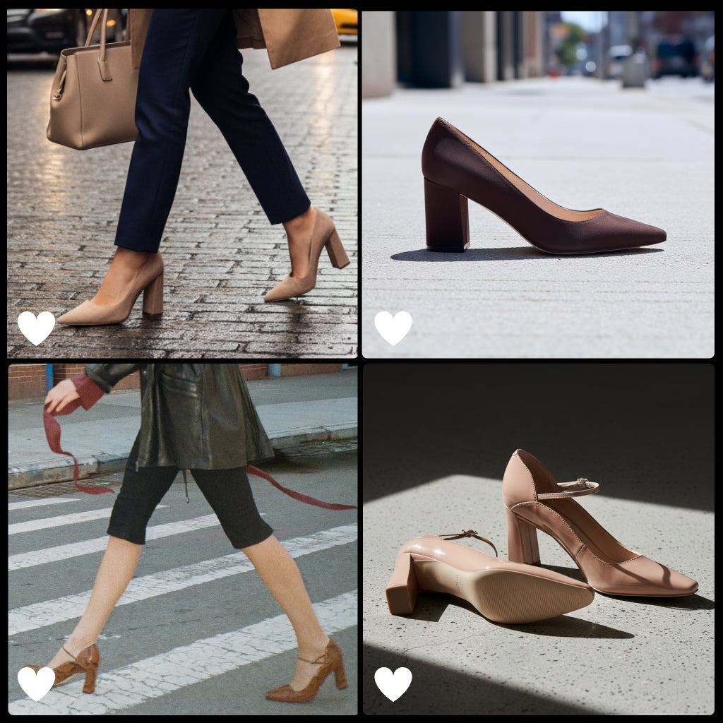 Block Heels Collection
