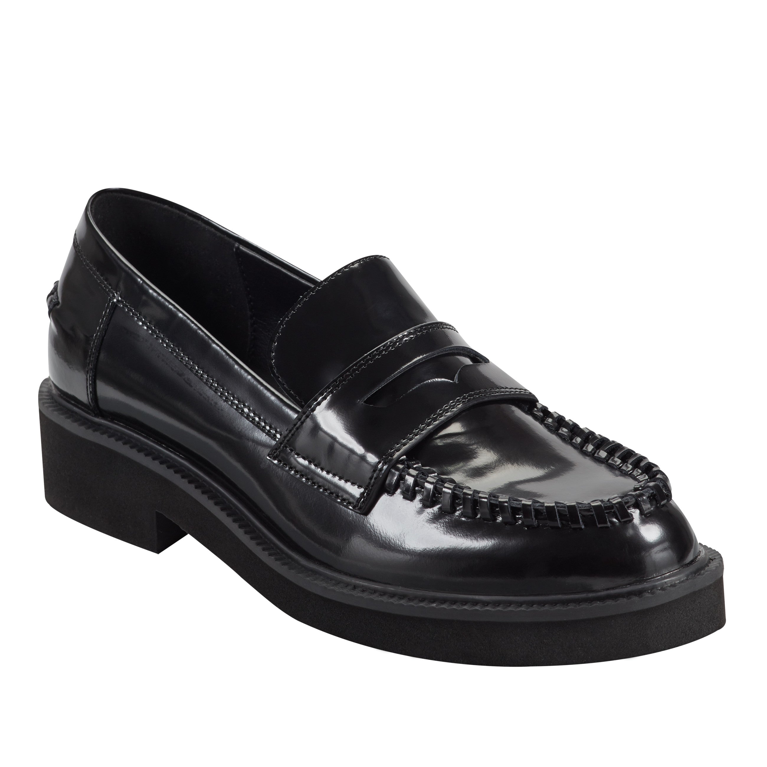 Dagman Slip-On Block Heel Casual Loafers