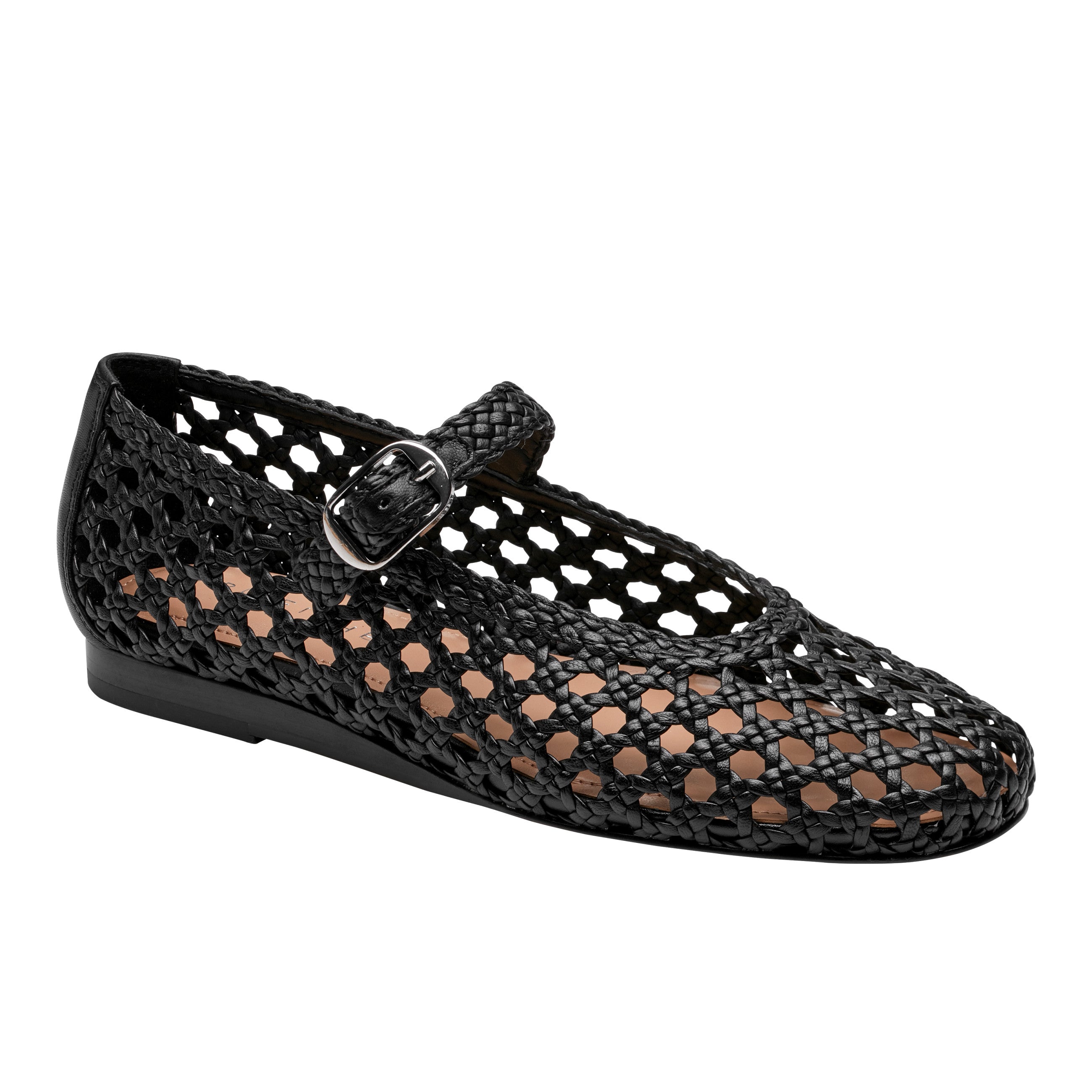 Evonna Woven Mary Jane Ballet Flat