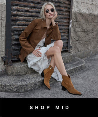 Mid Heel Boots & Booties