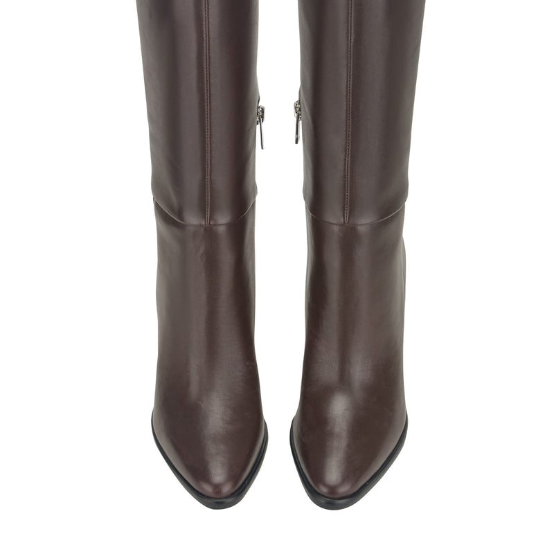 lannie dress leather boot The perfect addition to my boot collection. A little commotion for the Lannie @marc.fisher . Use code MEL20 for 20% off
