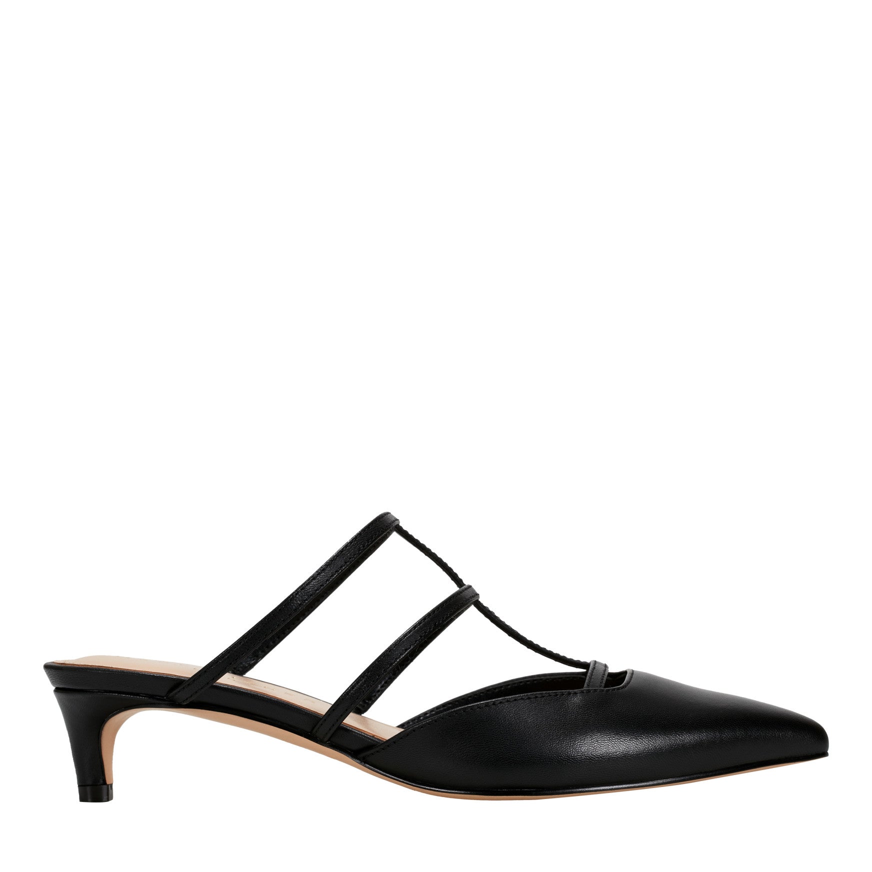 Kodie Caged Strappy Leather Pump