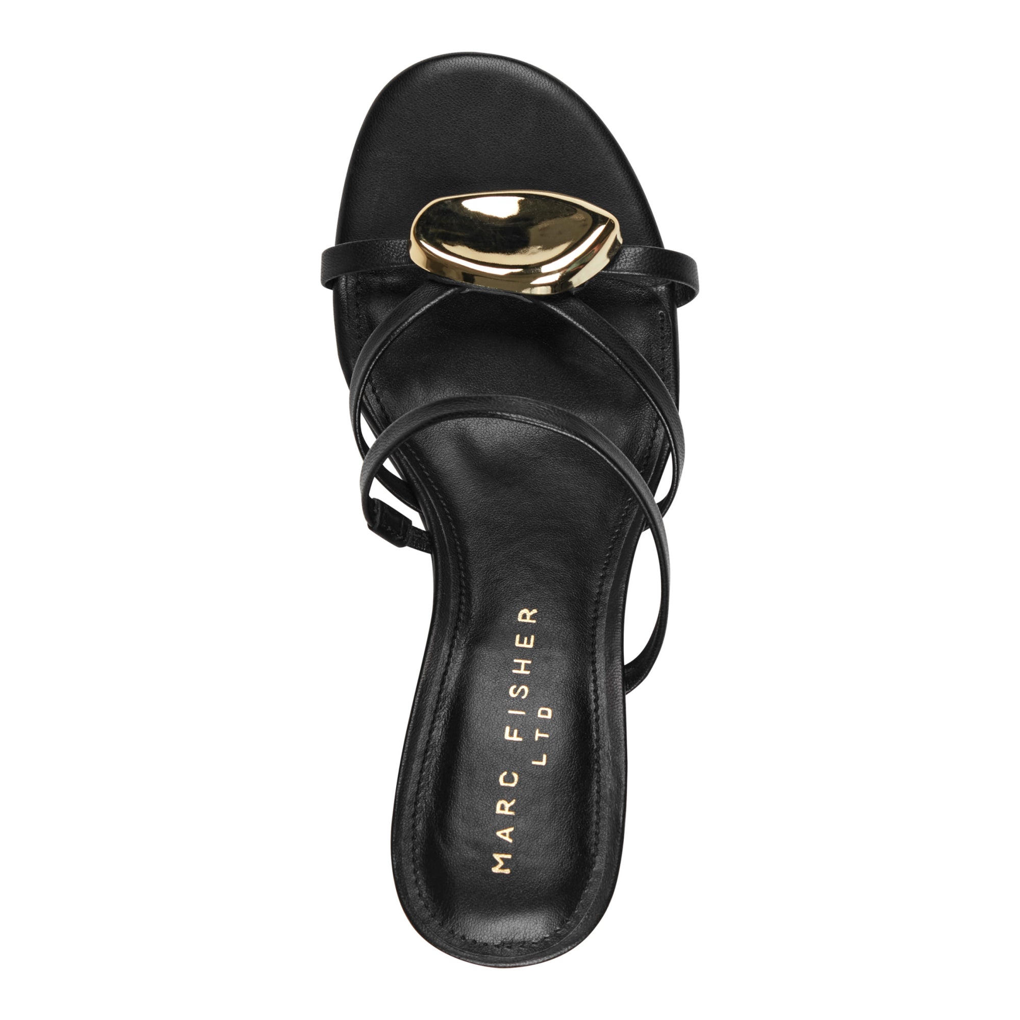 Natesa Leather Embellished Sandal
