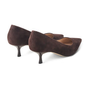 Calynna Leather Kitten Heel Pump