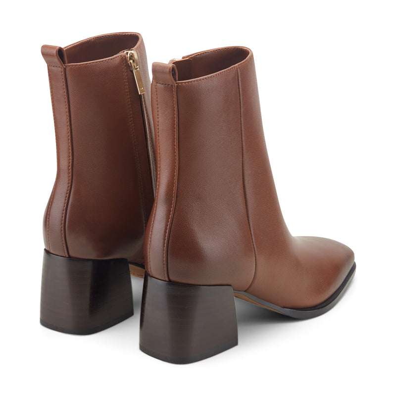 Milley Leather Ankle Bootie
