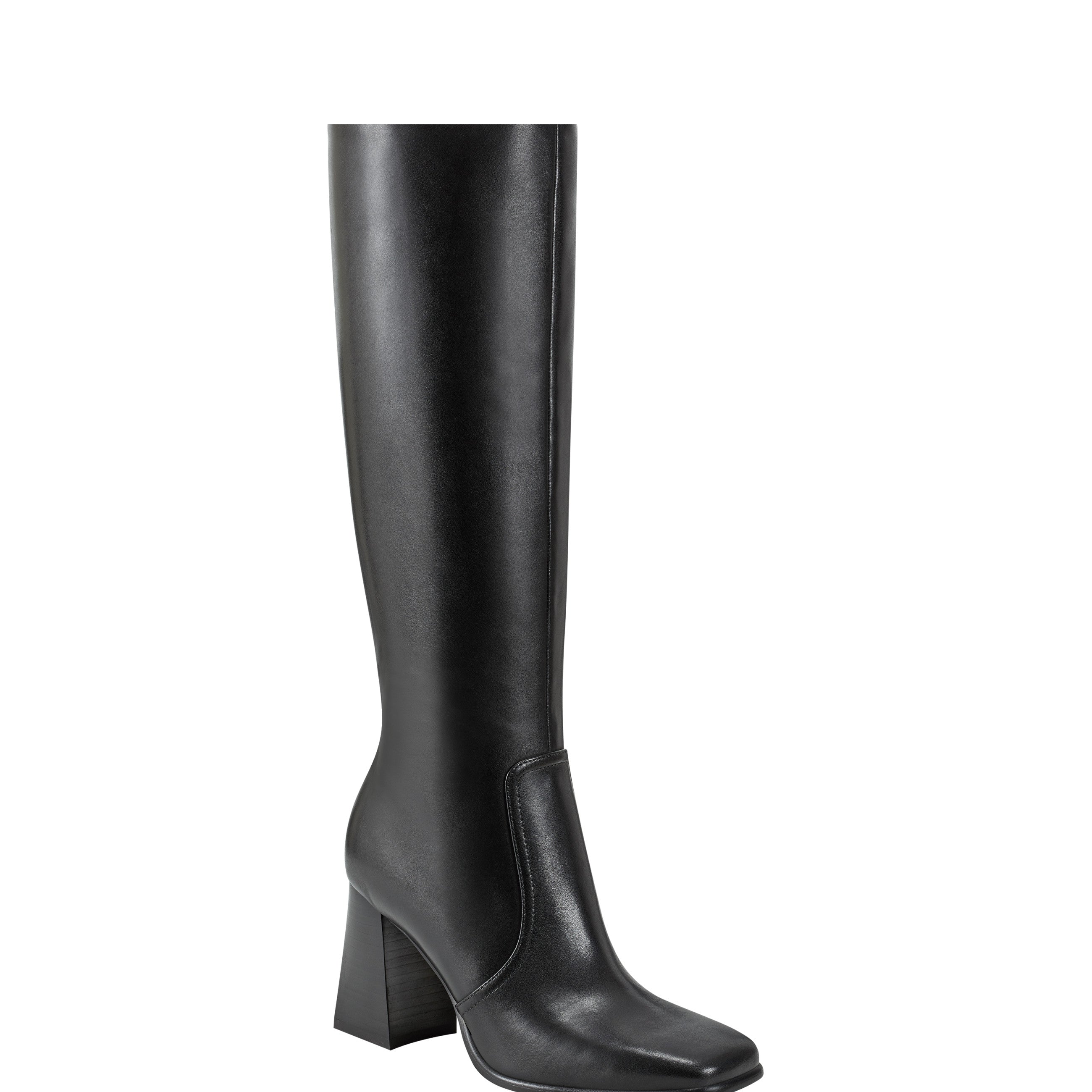 Marc fisher black sale knee high boots