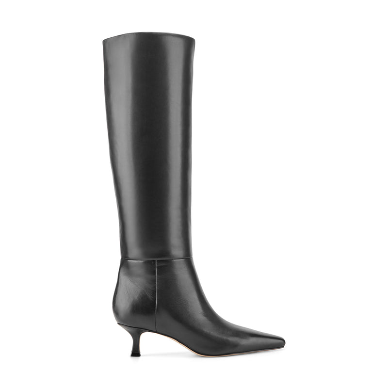 Kaisley Leather Knee High Boot
