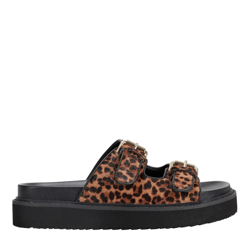 Agusta Studded Slide Sandal