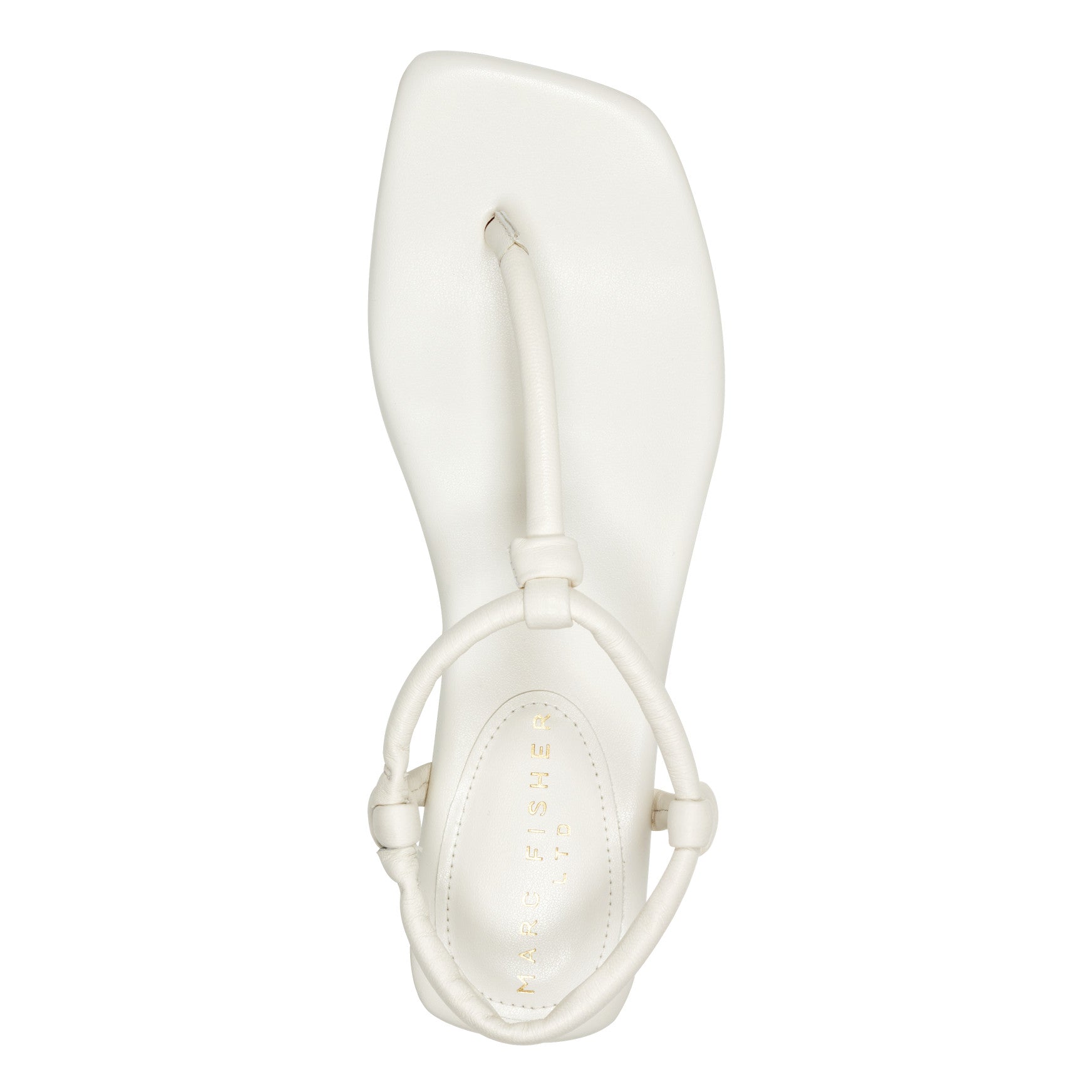 Maycee Thong Flat Leather Sandal