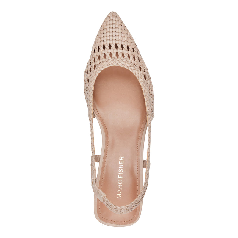 Latiya Woven Slingback Pump
