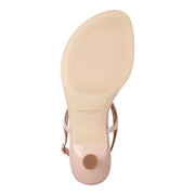 Pelysa Leather Heeled Thong Sandal