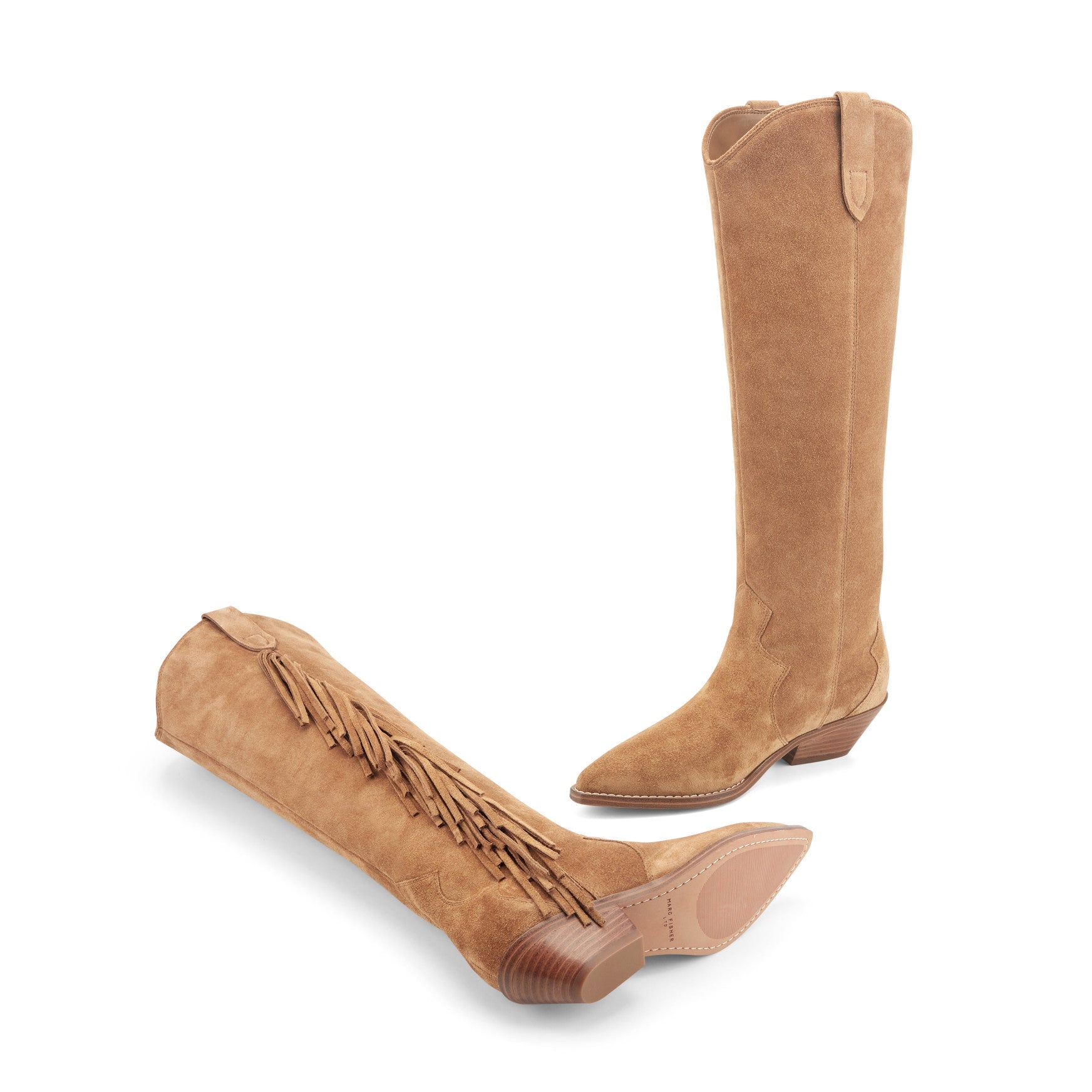 Anirey Leather Fringe Boot