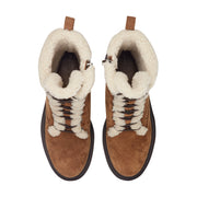 Braylee Leather Lace Up Bootie