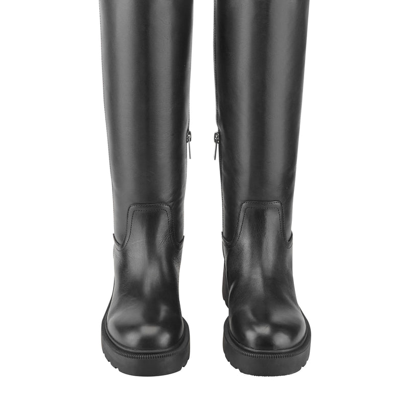 Sadler Leather Lug Sole Boot