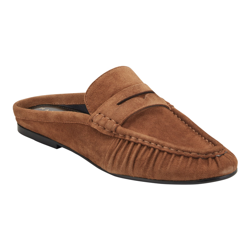 Jaynie Leather Mule Loafer