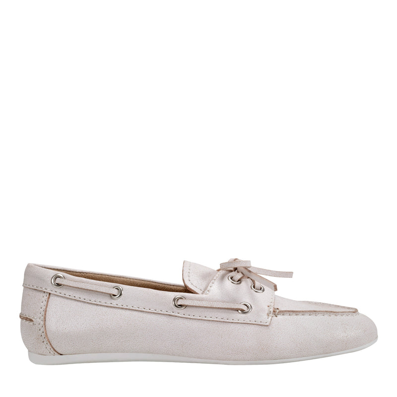 Uleena Leather Boat Shoe