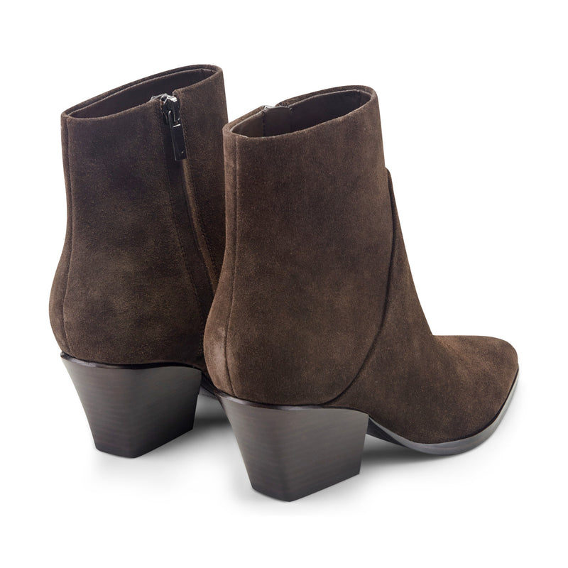 Tarel Leather Ankle Bootie