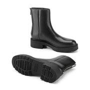 Shylina Leather Lug Sole Bootie