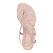 Pelysa Leather Heeled Thong Sandal