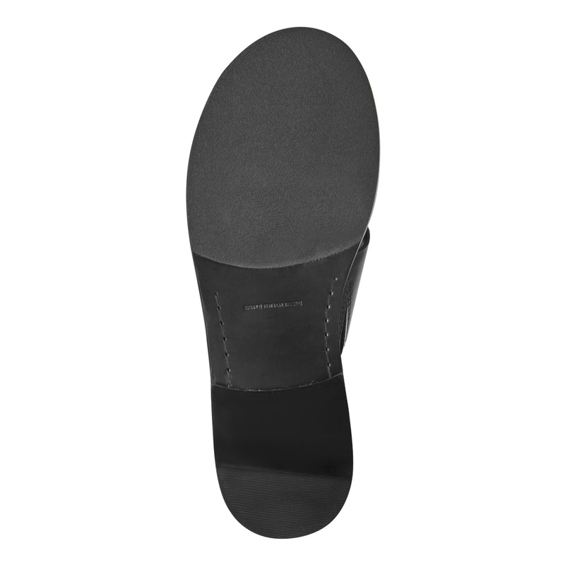 Genella Flat Leather Sandal