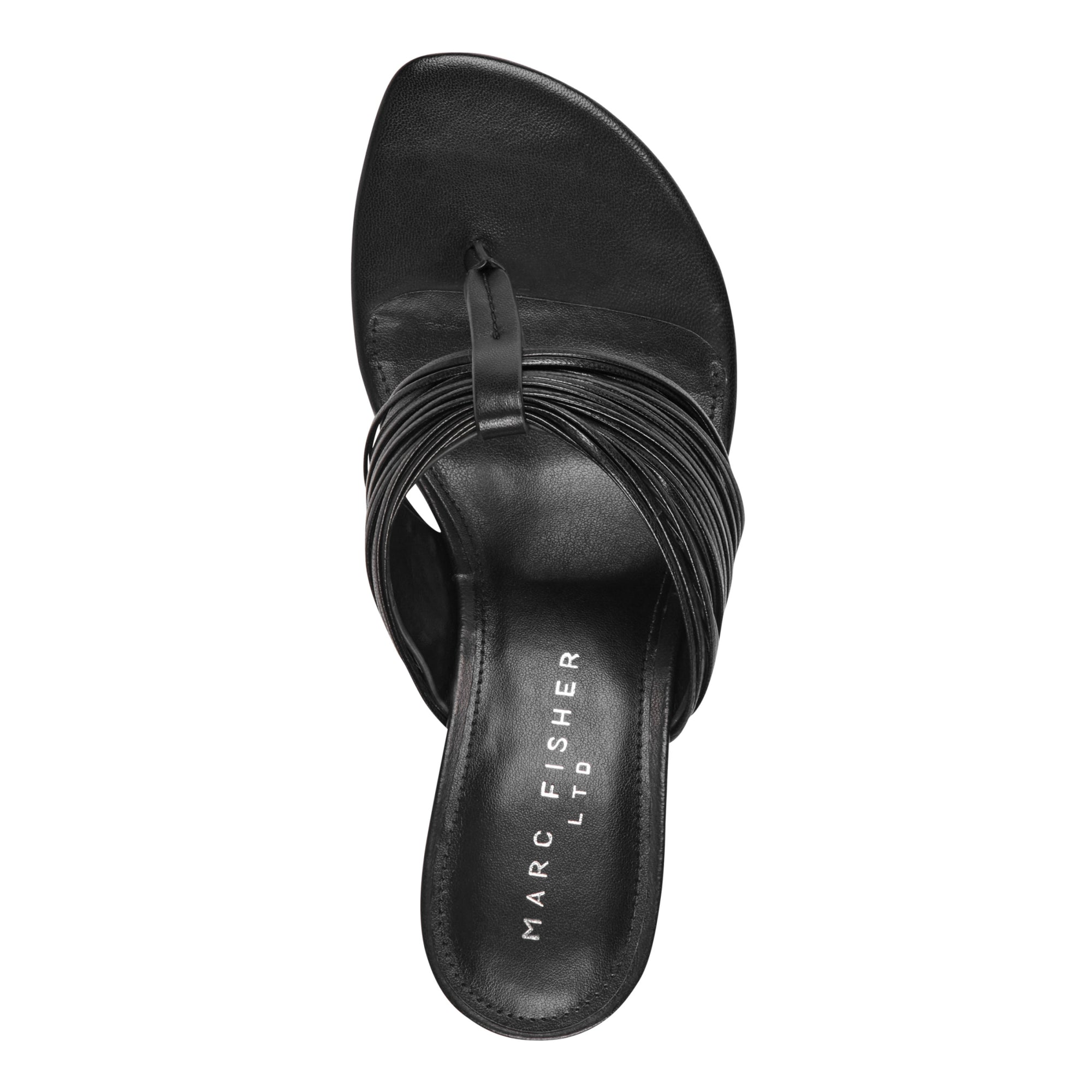 Pamilla Leather Heeled Thong Sandal