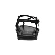 Gerty Strappy Leather Flat Sandal