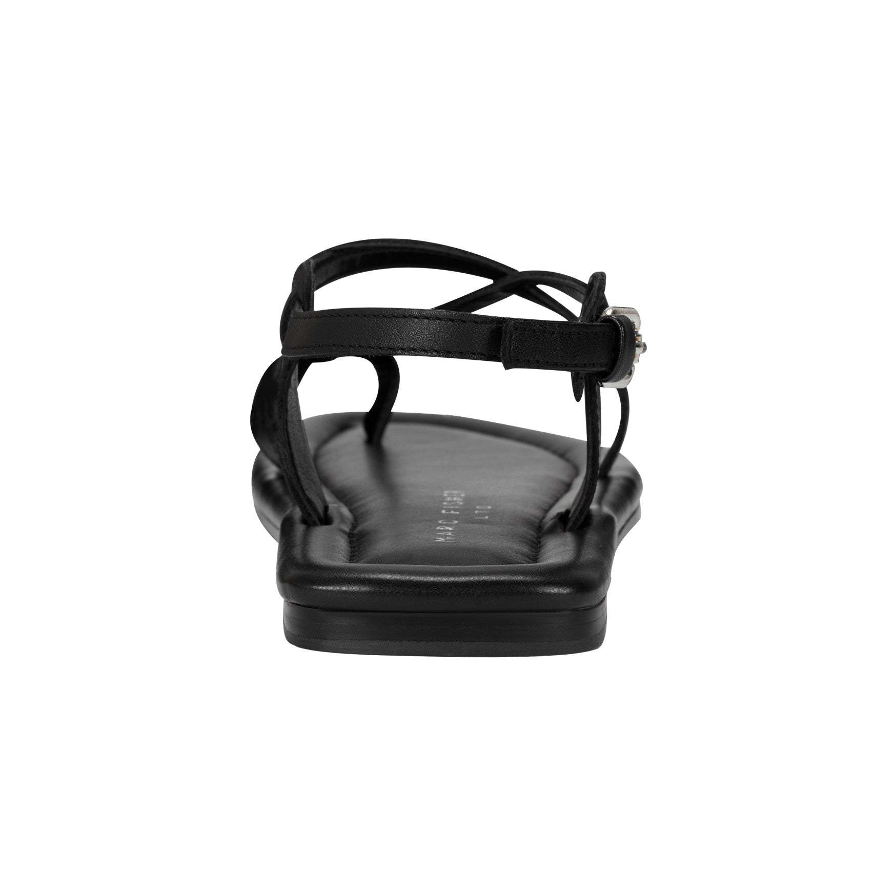 Gerty Strappy Leather Flat Sandal