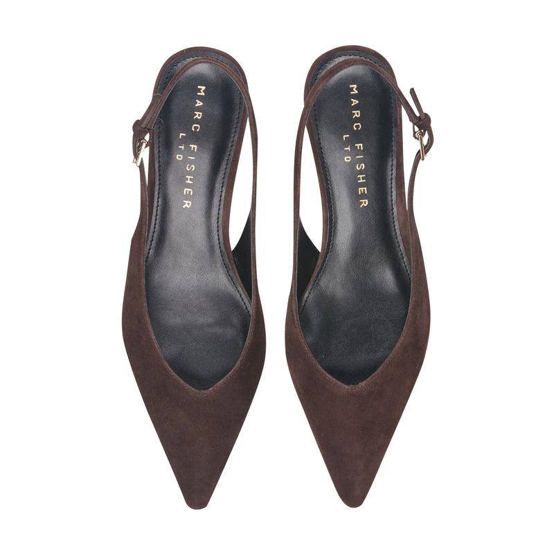 Luciey Kitten Heel Slingback Pump
