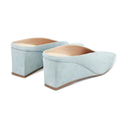 Malley Leather Wedge Mule