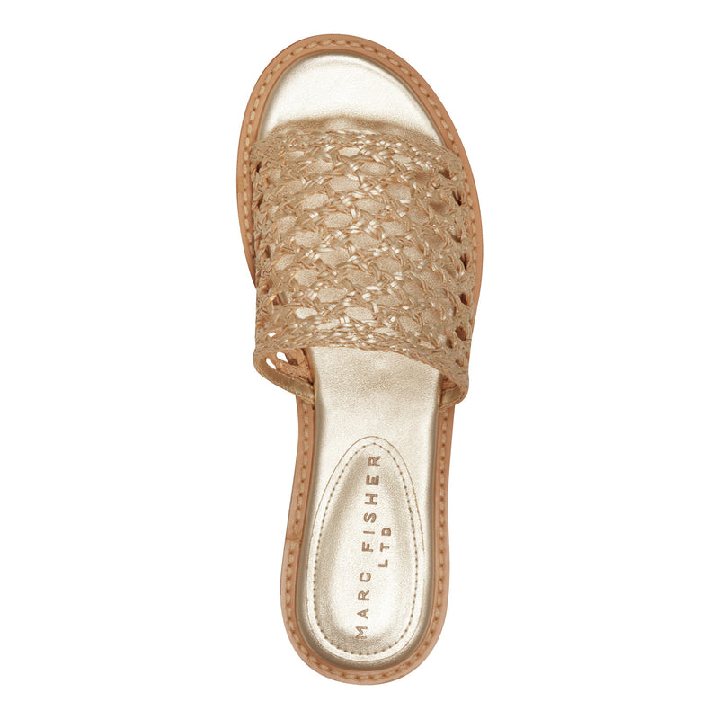 Glynne Woven Flat Sandal