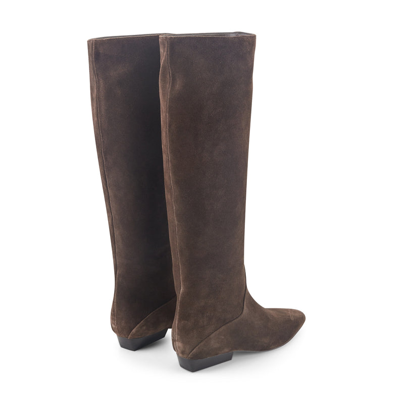 Dalli Leather Flat Boot