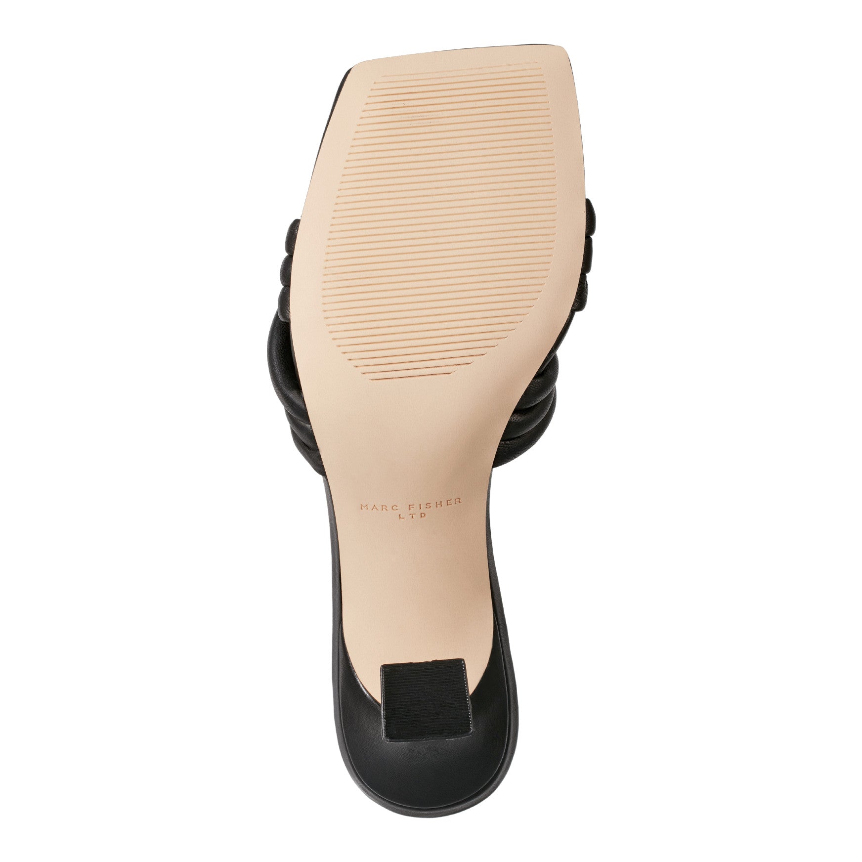 Dru Knotted Leather Slide Sandal