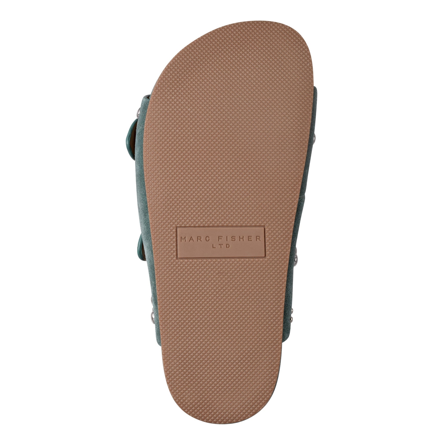 Sayge Studded Suede Footbed Sandal