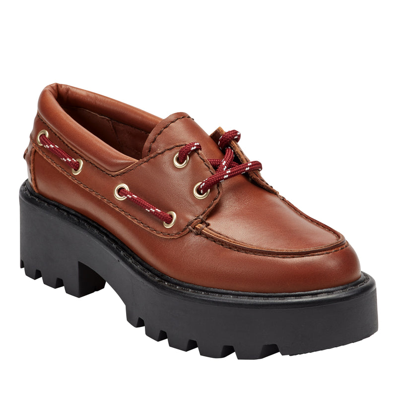 Peyten Lug-Sole Slip-On Casual Loafers