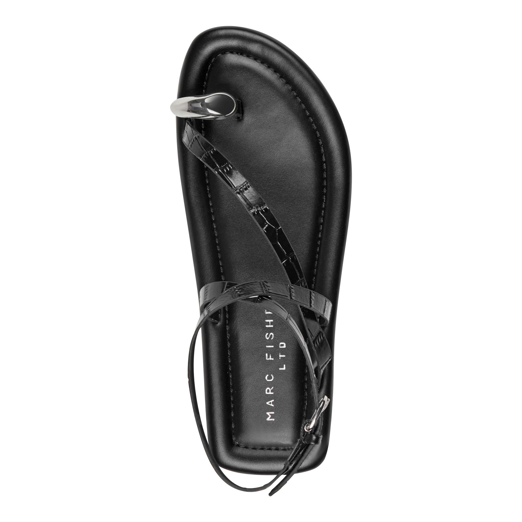Gynnie Flat Leather Sandal