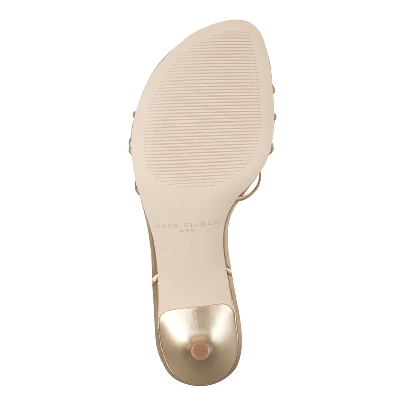 Gineva Leather Ankle Wrap Sandal