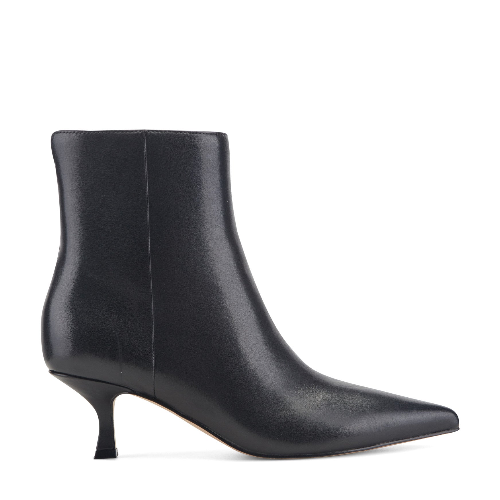 Francy Kitten Heel Leather Bootie