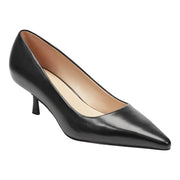 Calynna Leather Kitten Heel Pump