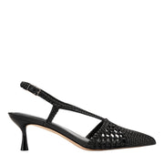 Reagan Woven Leather Pump