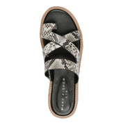 Genella Flat Leather Sandal