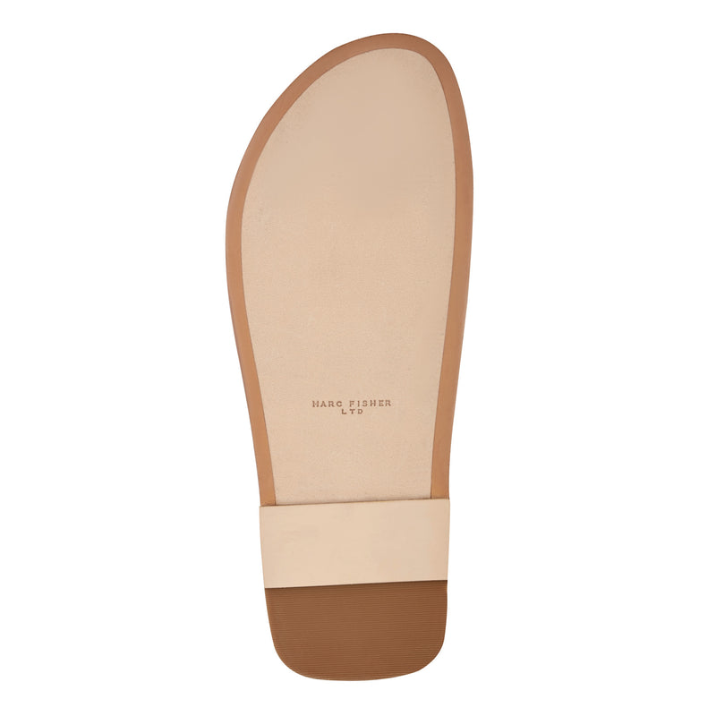 Gynnie Flat Leather Sandal