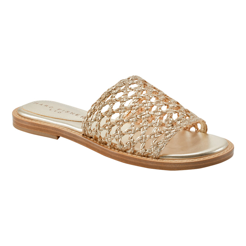Glynne Woven Flat Sandal