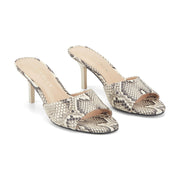 Finny Leather Mule Sandal